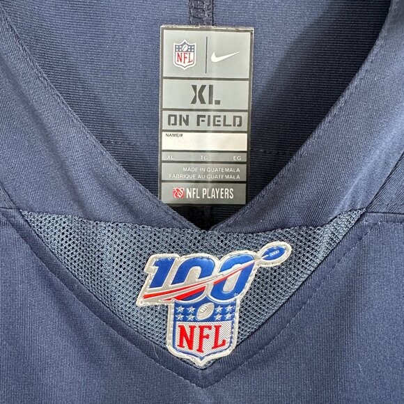 NFL Authentic Nike New England Patriots Brady #12 On-Field Jersey Men's XL - Picture 4 of 12